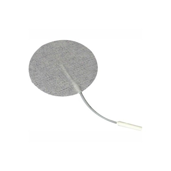 Mettler V-Trode Self-Adhesive Electrodes with Lead Wires, 2.75" Round, 40/Case